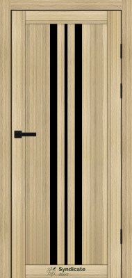 SD-PVC-107 Дуб золотистий скло BLK